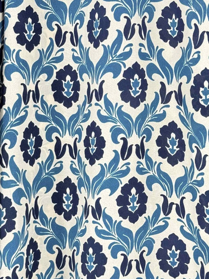 Pre - loved WEEKEND White & Blue Print Size US 10 Pants at Reems Closet