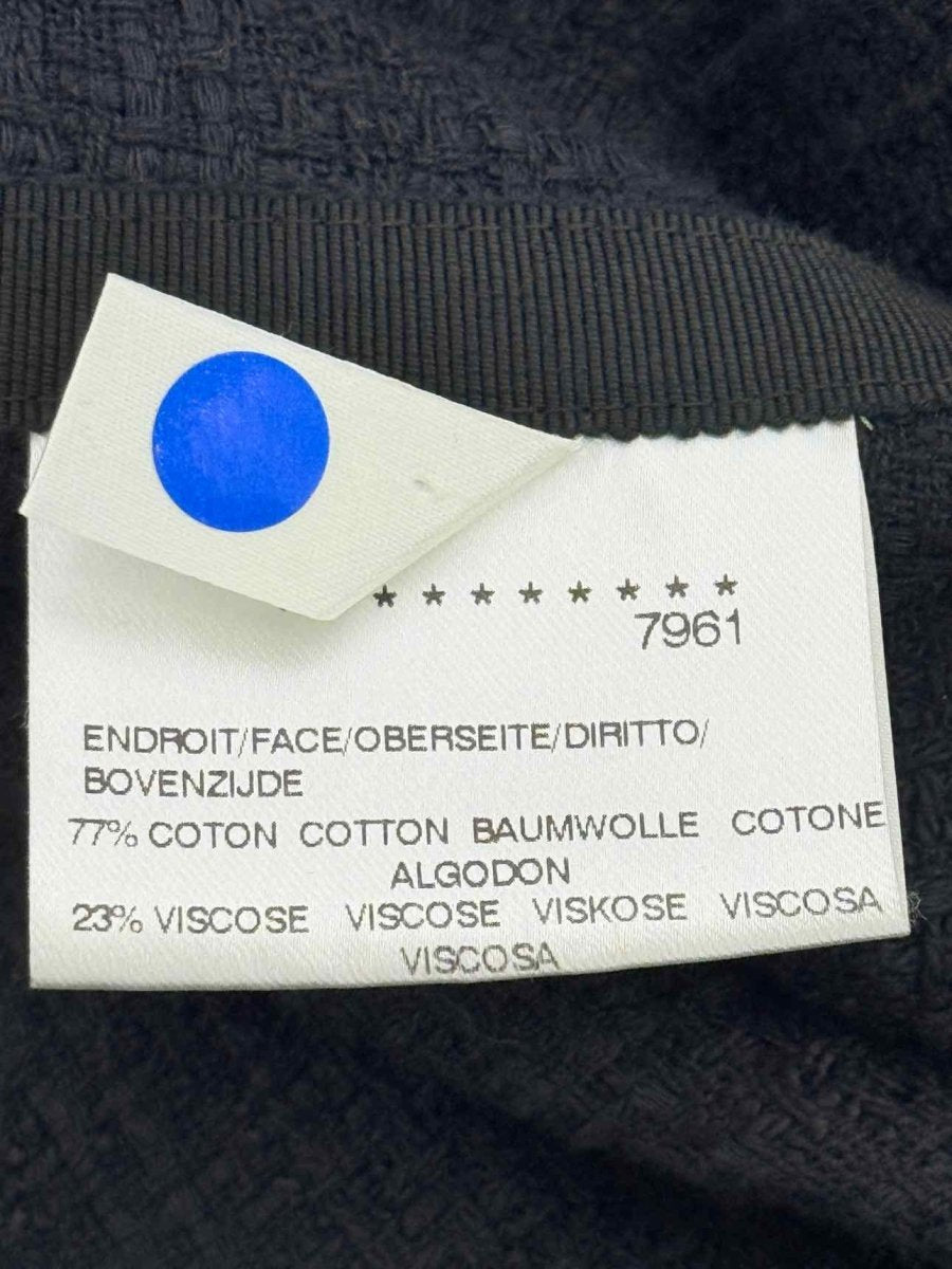 Pre - loved WEILL Navy Blue Tweed Size US 12 Outfit Set at Reems Closet