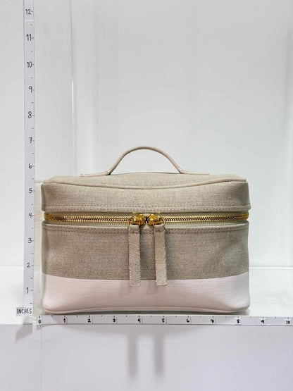 Pre - loved WESTMAN ATELIER Beige w/ White Vanity Case at Reems Closet