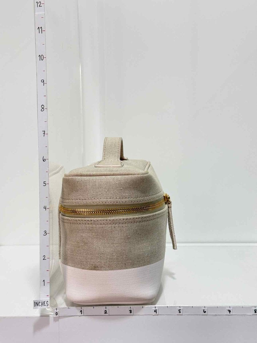 Pre - loved WESTMAN ATELIER Beige w/ White Vanity Case at Reems Closet