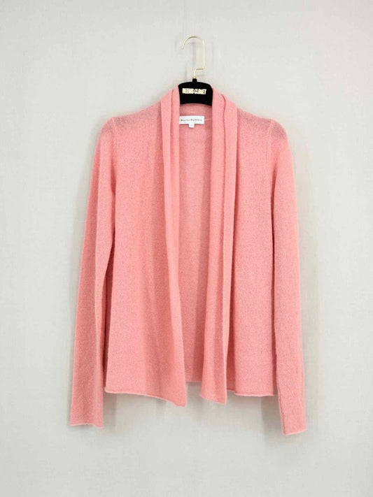 Pre - loved WHITE + WARREN Pink Size US 4 Cardigan at Reems Closet