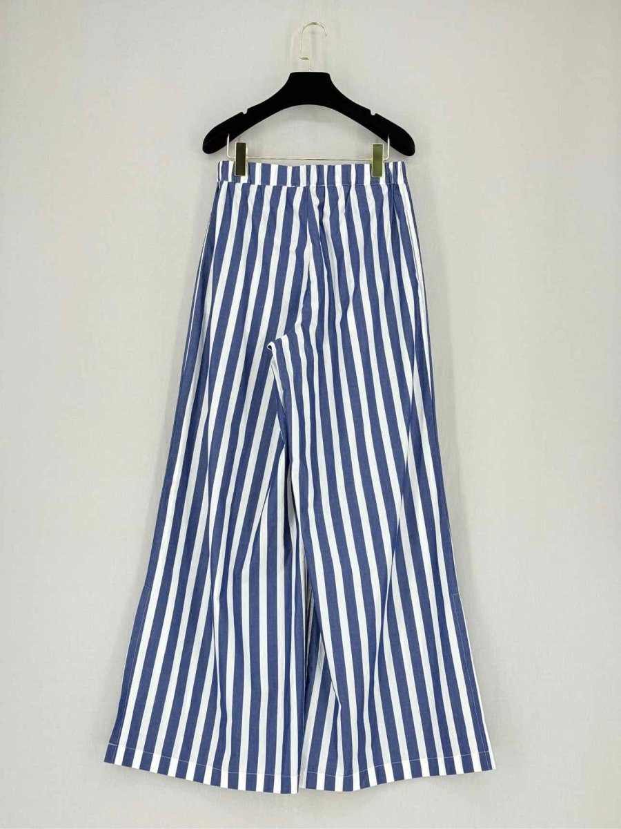 Pre - loved WOERA Navy & White Striped Size Small Outfit Set at Reems Closet