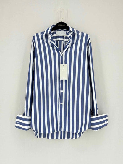 Pre - loved WOERA Navy & White Striped Size Small Outfit Set at Reems Closet