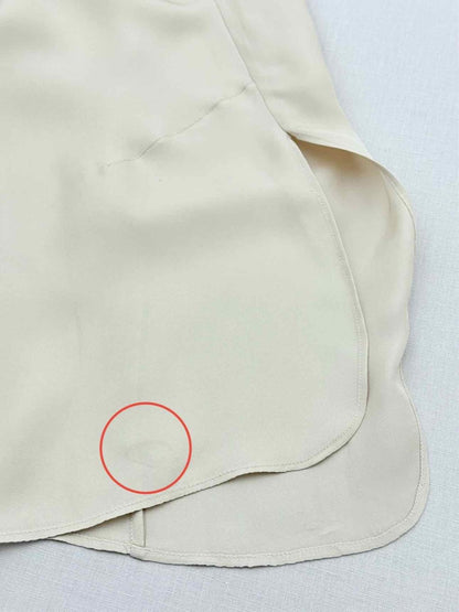 Pre - loved YSL Beige Size US 2 Blouse at Reems Closet