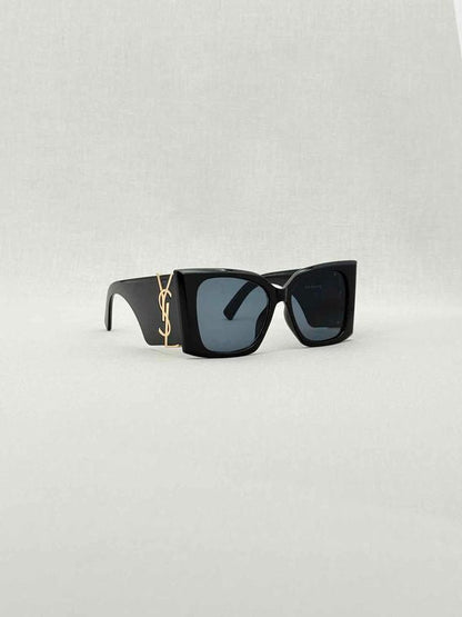 Pre - loved YVES SAINT LAURENT Black Sunglasses at Reems Closet