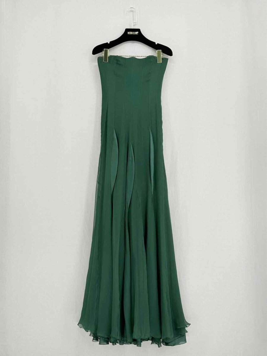 Pre - loved YVES SAINT LAURENT Bodice Panel Size US 6 Long Dress at Reems Closet
