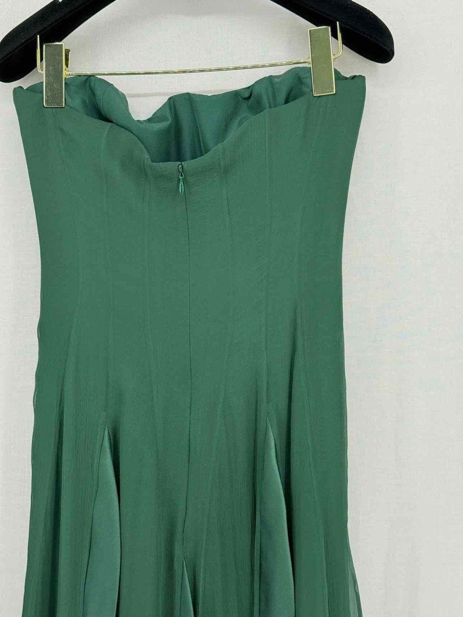 Pre - loved YVES SAINT LAURENT Bodice Panel Size US 6 Long Dress at Reems Closet