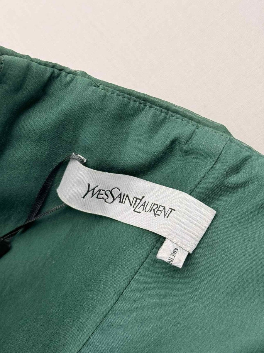 Pre - loved YVES SAINT LAURENT Bodice Panel Size US 6 Long Dress at Reems Closet