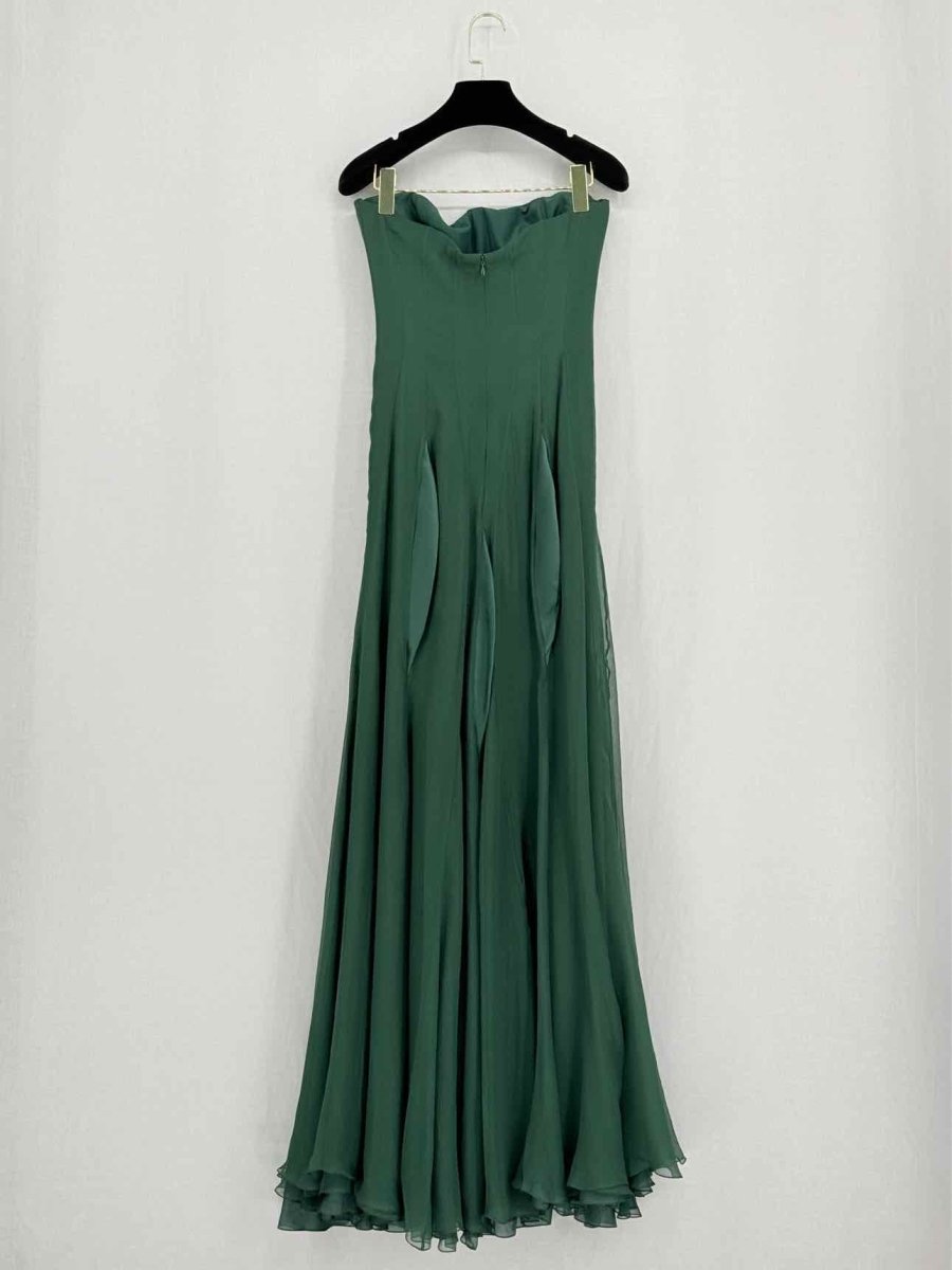 Pre - loved YVES SAINT LAURENT Bodice Panel Size US 6 Long Dress at Reems Closet