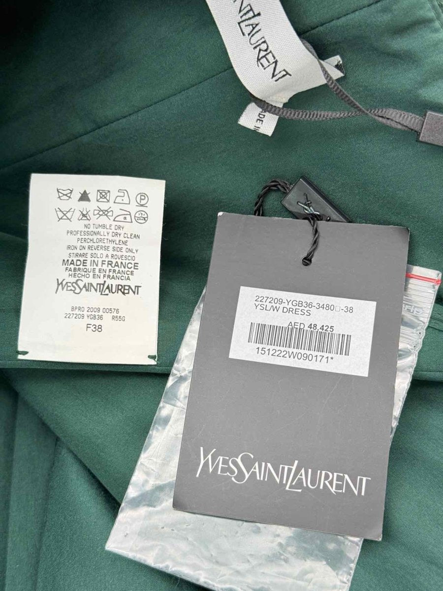Pre - loved YVES SAINT LAURENT Bodice Panel Size US 6 Long Dress at Reems Closet