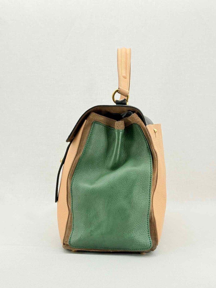 Pre - loved YVES SAINT LAURENT Muse Tricolor Top Handle at Reems Closet