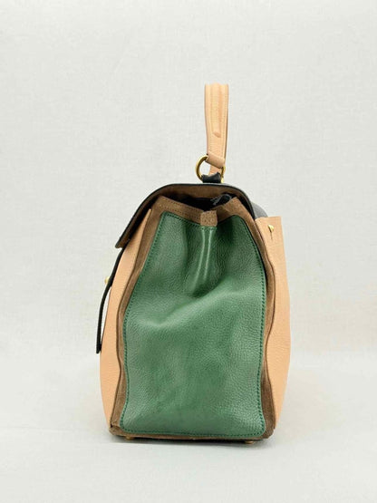 Pre - loved YVES SAINT LAURENT Muse Tricolor Top Handle at Reems Closet