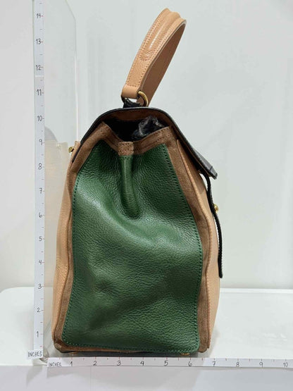 Pre - loved YVES SAINT LAURENT Muse Tricolor Top Handle at Reems Closet