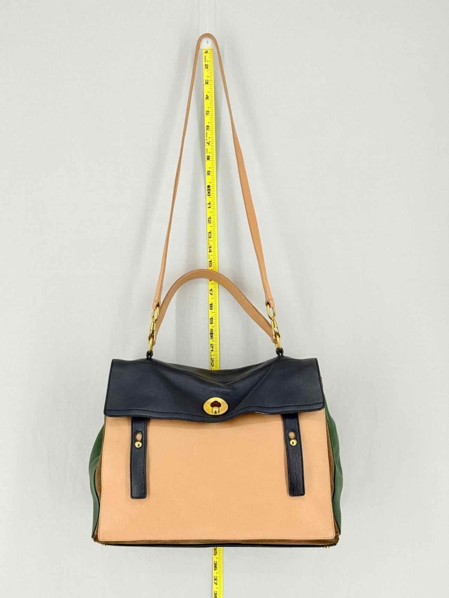 Pre - loved YVES SAINT LAURENT Muse Tricolor Top Handle at Reems Closet