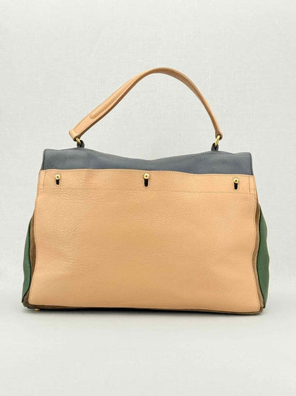 Pre - loved YVES SAINT LAURENT Muse Tricolor Top Handle at Reems Closet
