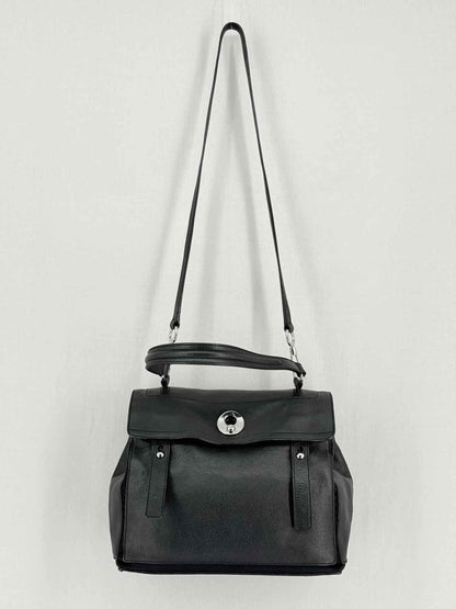 Pre-loved YVES SAINT LAURENT Muse Two Black Top Handle at Reems Closet