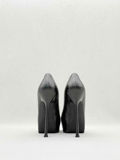 Pre - loved YVES SAINT LAURENT Tribute Black Size EU 37.5 Pumps at Reems Closet