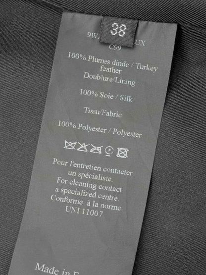 Pre - loved YVES SALOMON Black Size US 6 Gilet at Reems Closet