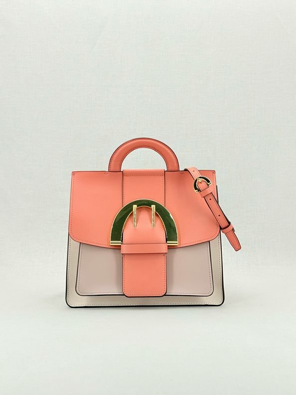 Pre - loved ZAC POSEN Biba Pink Multicolor Backpack at Reems Closet