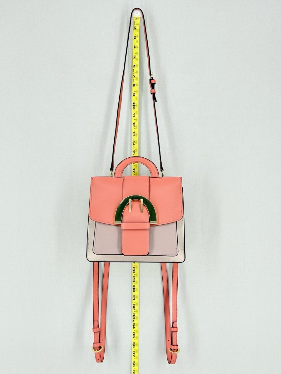 Pre - loved ZAC POSEN Biba Pink Multicolor Backpack at Reems Closet