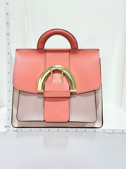 Pre - loved ZAC POSEN Biba Pink Multicolor Backpack at Reems Closet