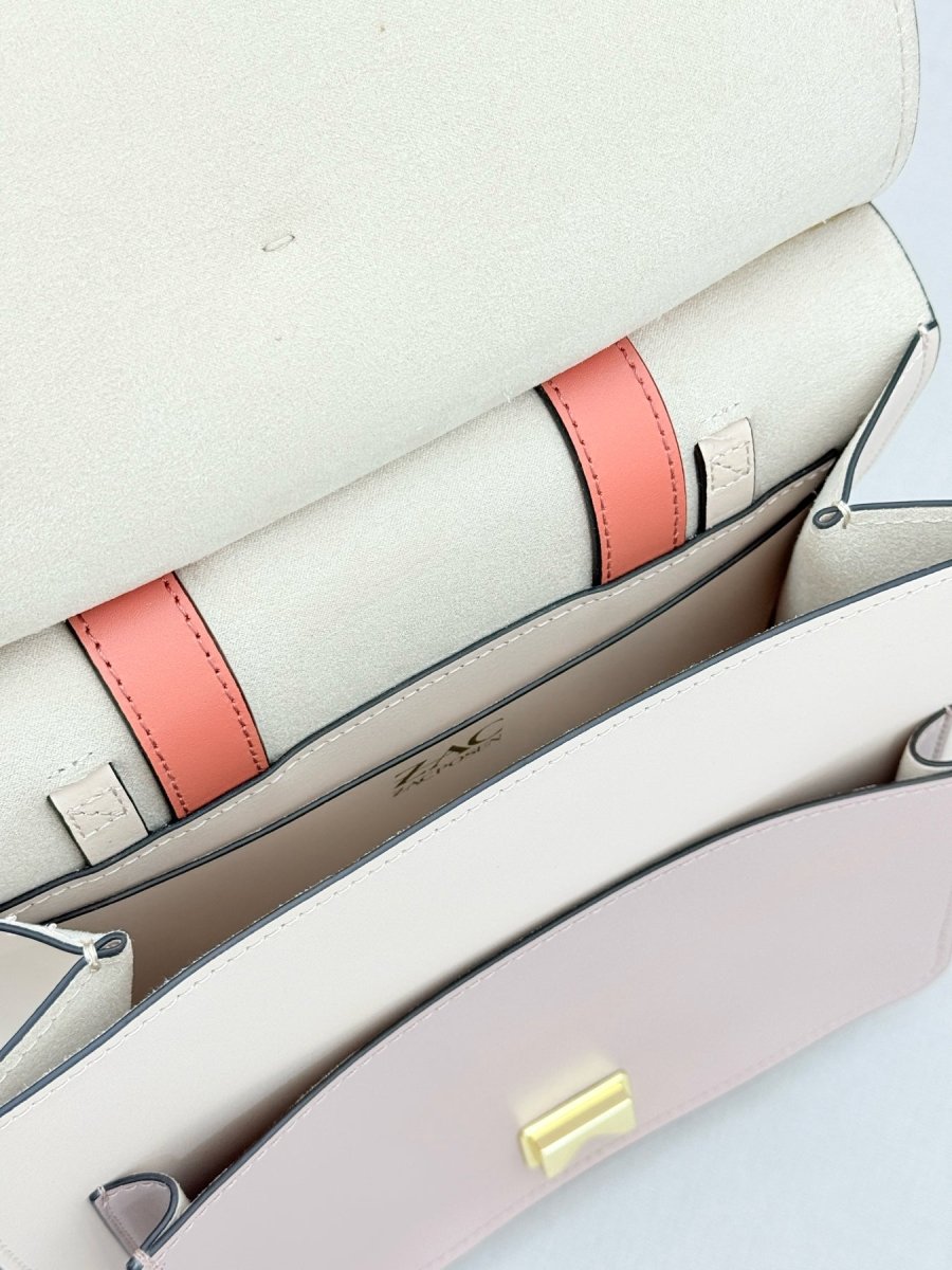 Pre - loved ZAC POSEN Biba Pink Multicolor Backpack at Reems Closet