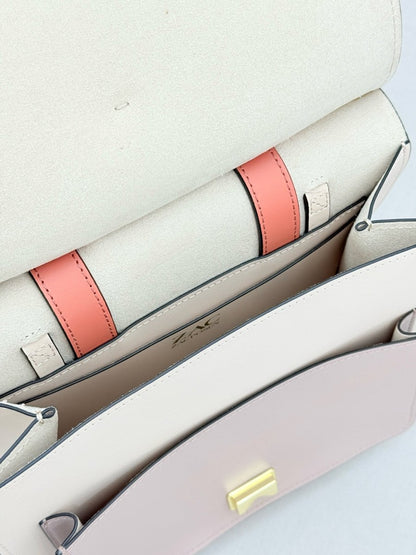 Pre - loved ZAC POSEN Biba Pink Multicolor Backpack at Reems Closet