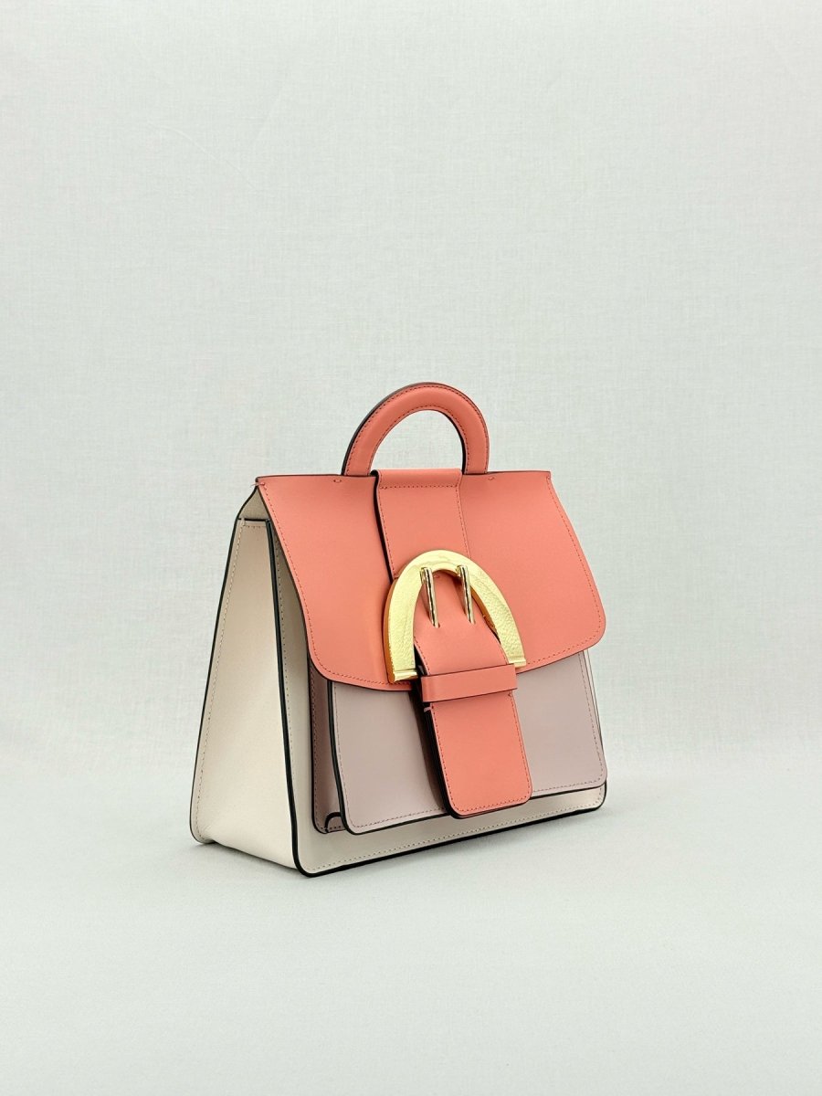 Pre - loved ZAC POSEN Biba Pink Multicolor Backpack at Reems Closet