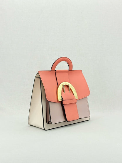 Pre - loved ZAC POSEN Biba Pink Multicolor Backpack at Reems Closet