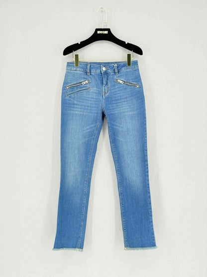 Pre - loved ZADIG & VOLTAIRE Ava Eco Blue Size 24 Jeans at Reems Closet