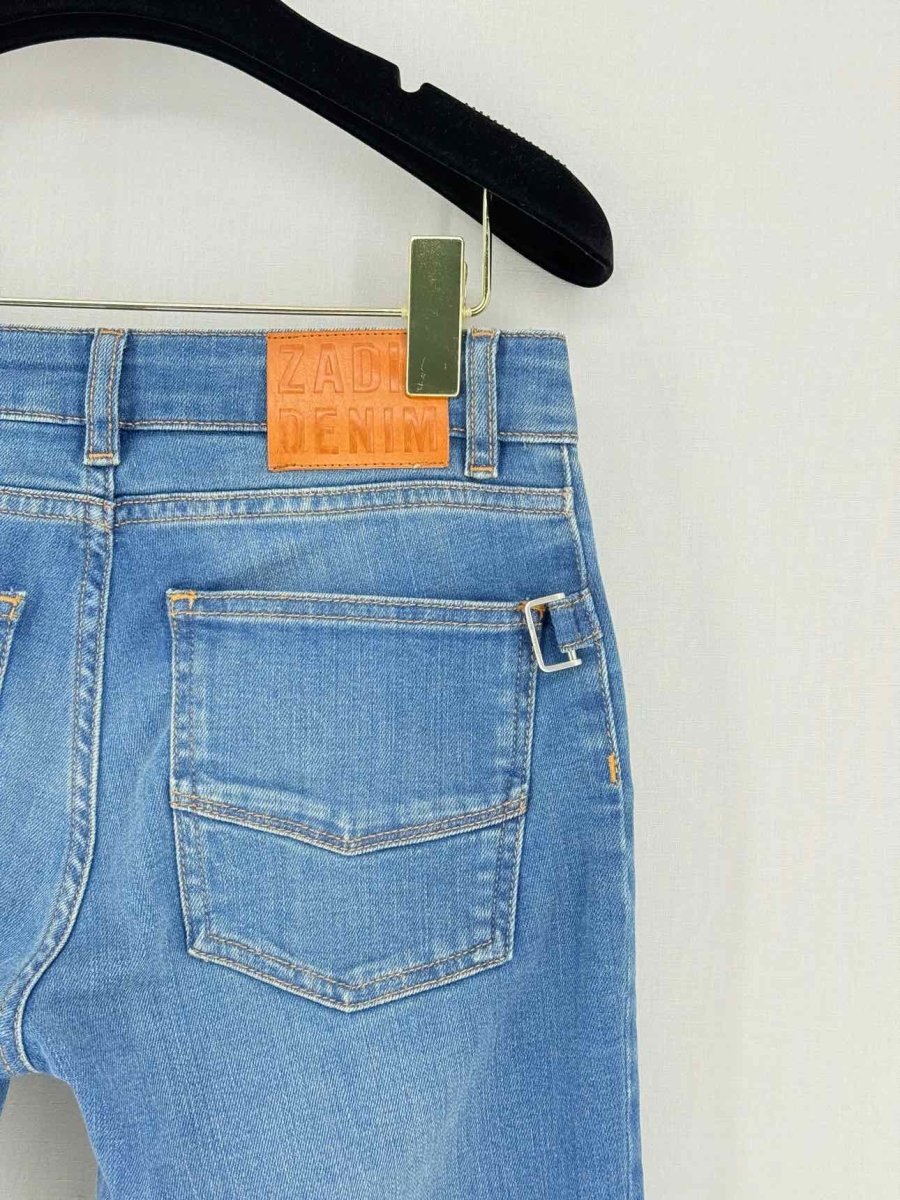 Pre - loved ZADIG & VOLTAIRE Ava Eco Blue Size 24 Jeans at Reems Closet