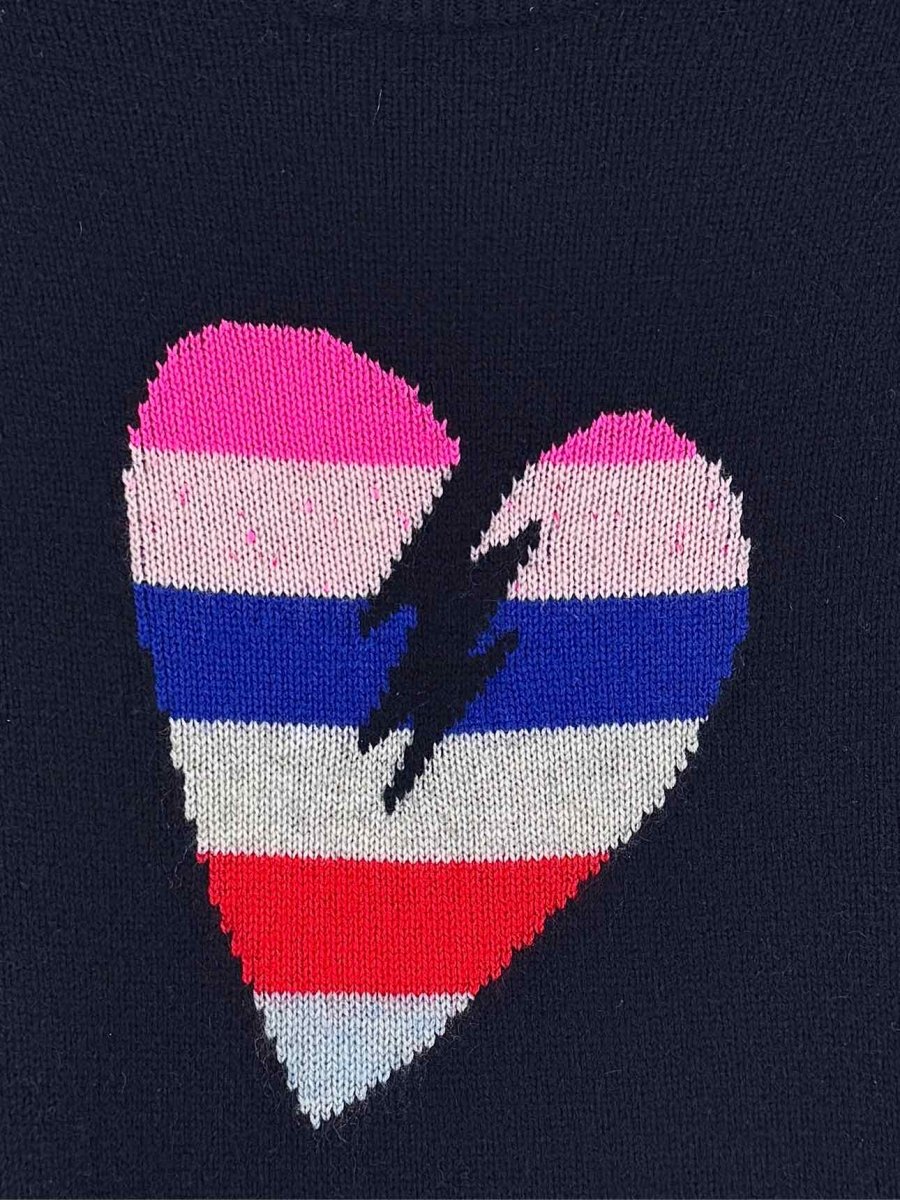 Pre - loved ZADIG & VOLTAIRE baly bis Black Size Large Jumper at Reems Closet