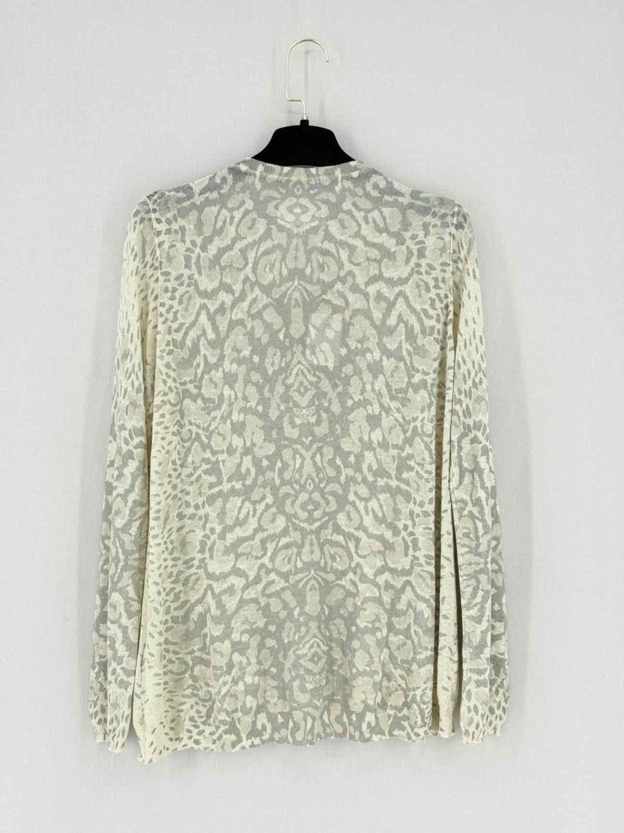 Pre - loved ZADIG & VOLTAIRE Beige & Brown Size Small Cardigan at Reems Closet