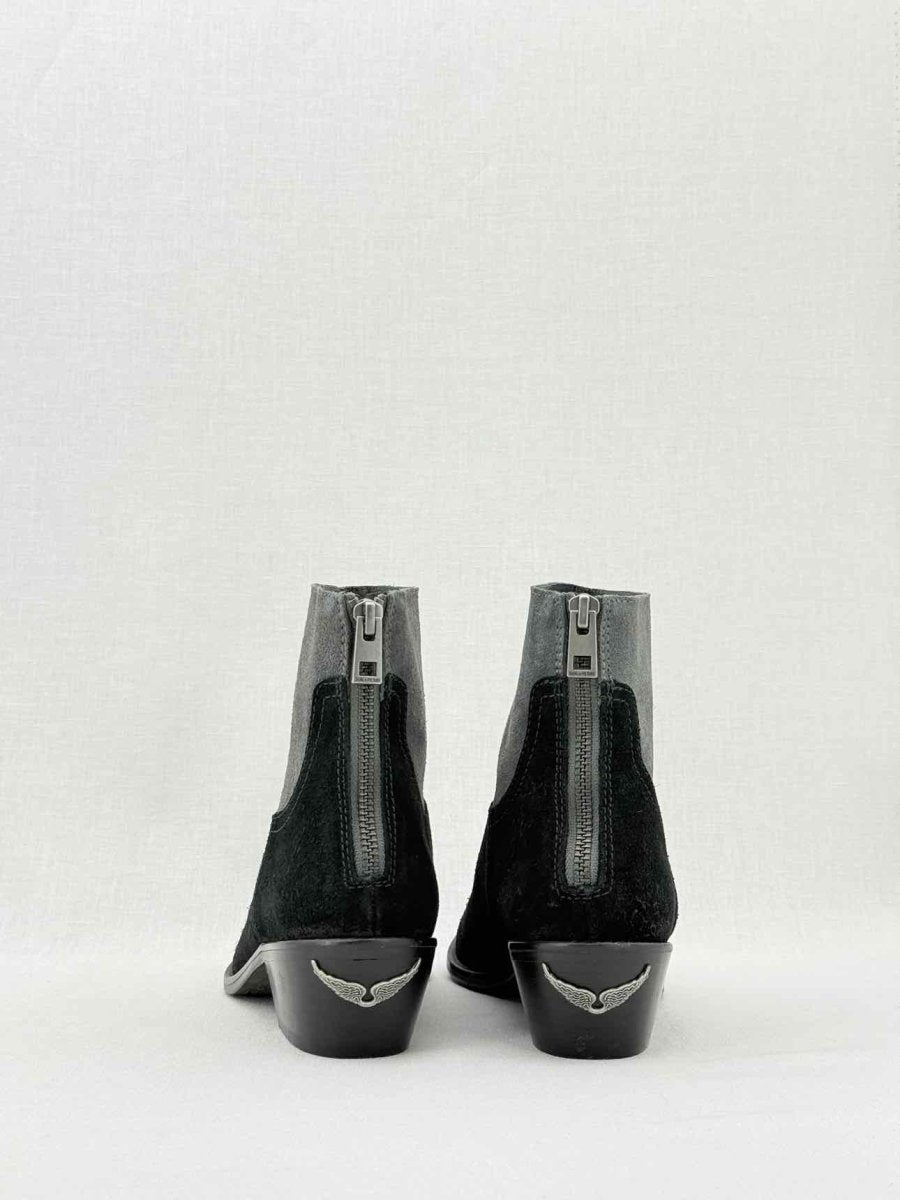 Pre - loved ZADIG & VOLTAIRE Black Size EU 36 Ankle Boots at Reems Closet