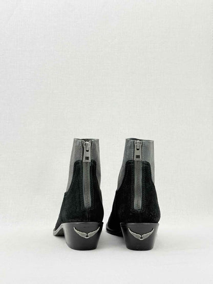 Pre - loved ZADIG & VOLTAIRE Black Size EU 36 Ankle Boots at Reems Closet