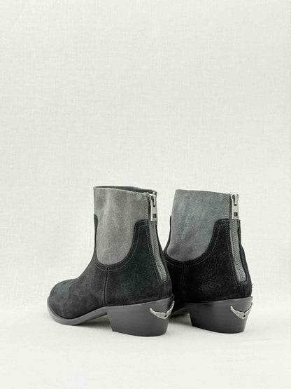 Pre - loved ZADIG & VOLTAIRE Black Size EU 36 Ankle Boots at Reems Closet