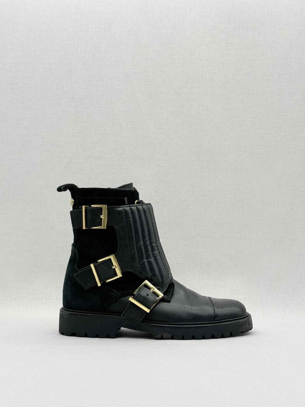 Pre - loved ZADIG & VOLTAIRE Black Size EU 36 Ankle Boots at Reems Closet