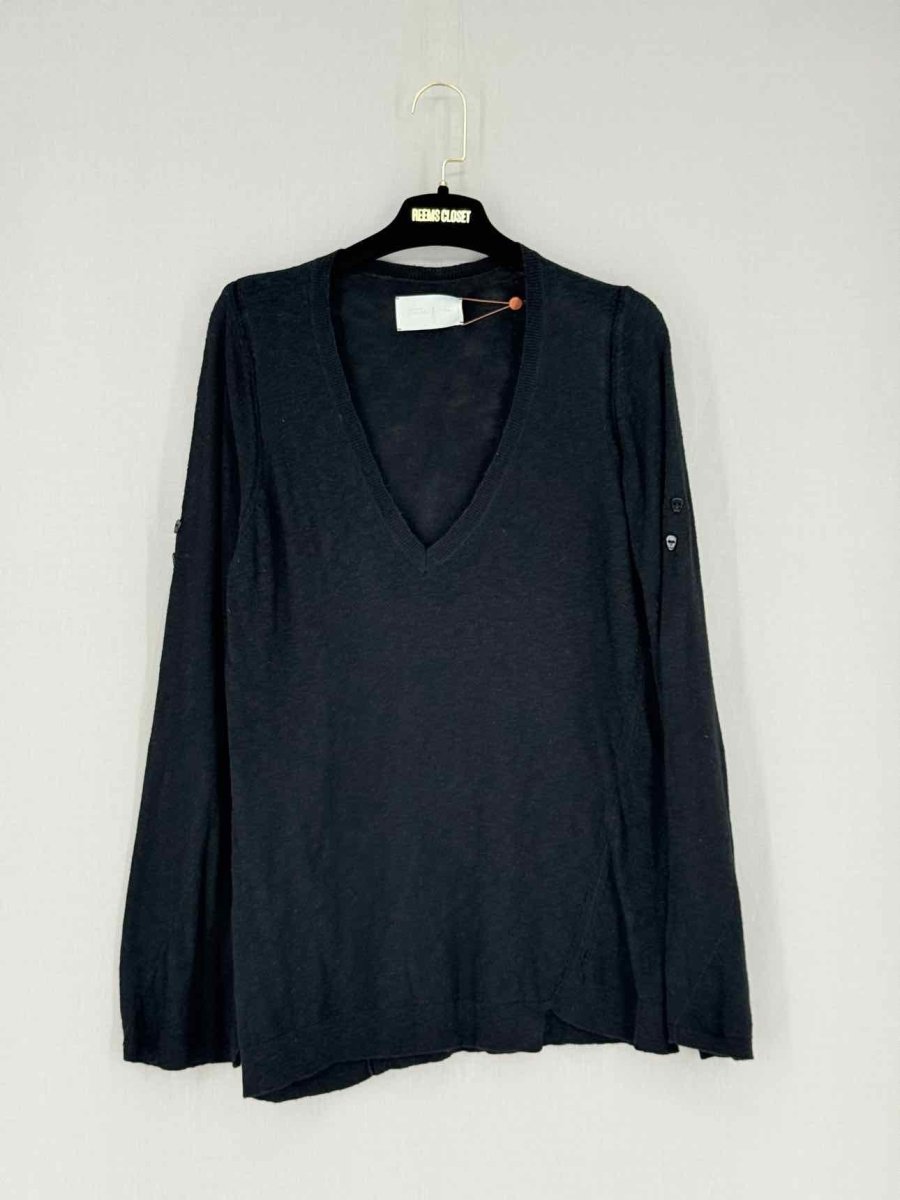 Pre - loved ZADIG & VOLTAIRE Black Size Medium Jumper at Reems Closet