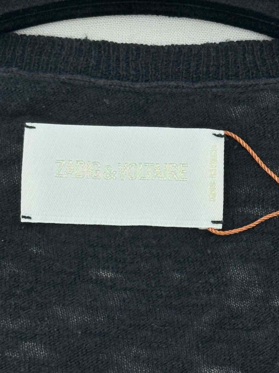 Pre - loved ZADIG & VOLTAIRE Black Size Medium Jumper at Reems Closet