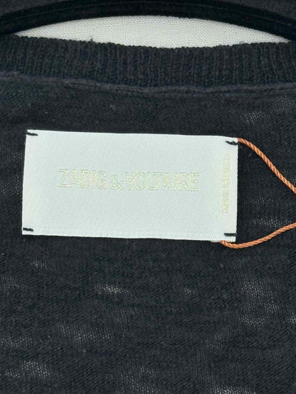 Pre - loved ZADIG & VOLTAIRE Black Size Medium Jumper at Reems Closet