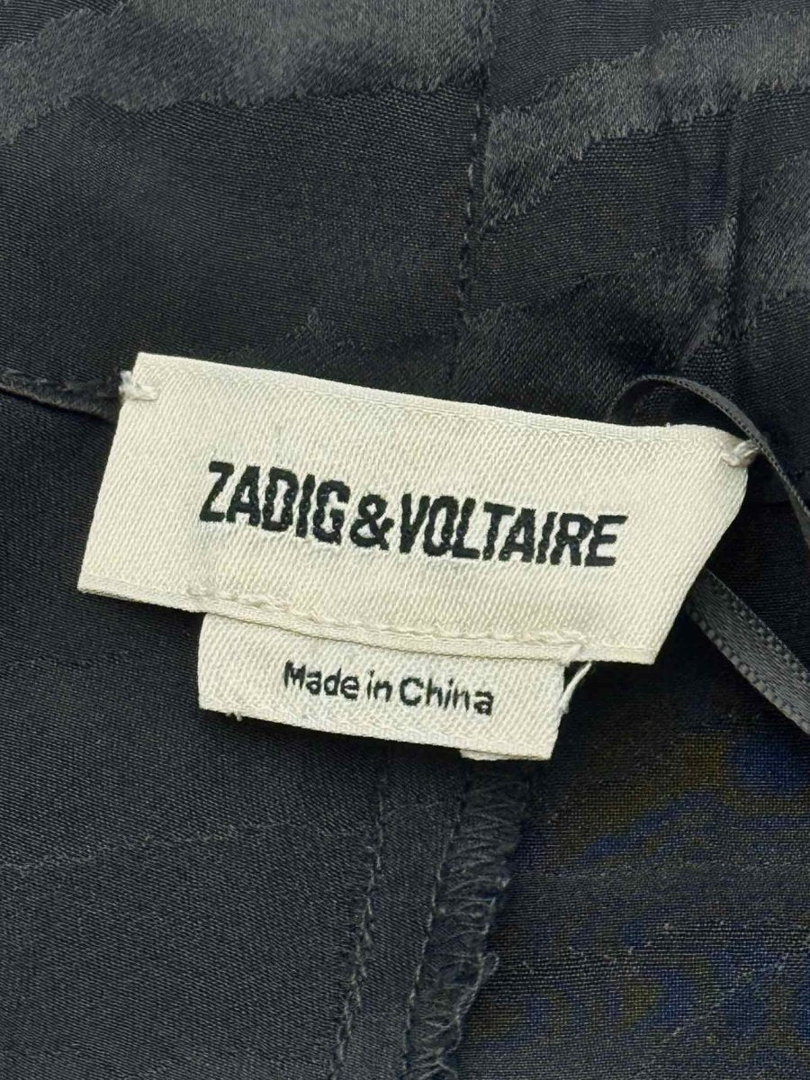 Pre - loved ZADIG & VOLTAIRE Black Size US 10 Pants at Reems Closet