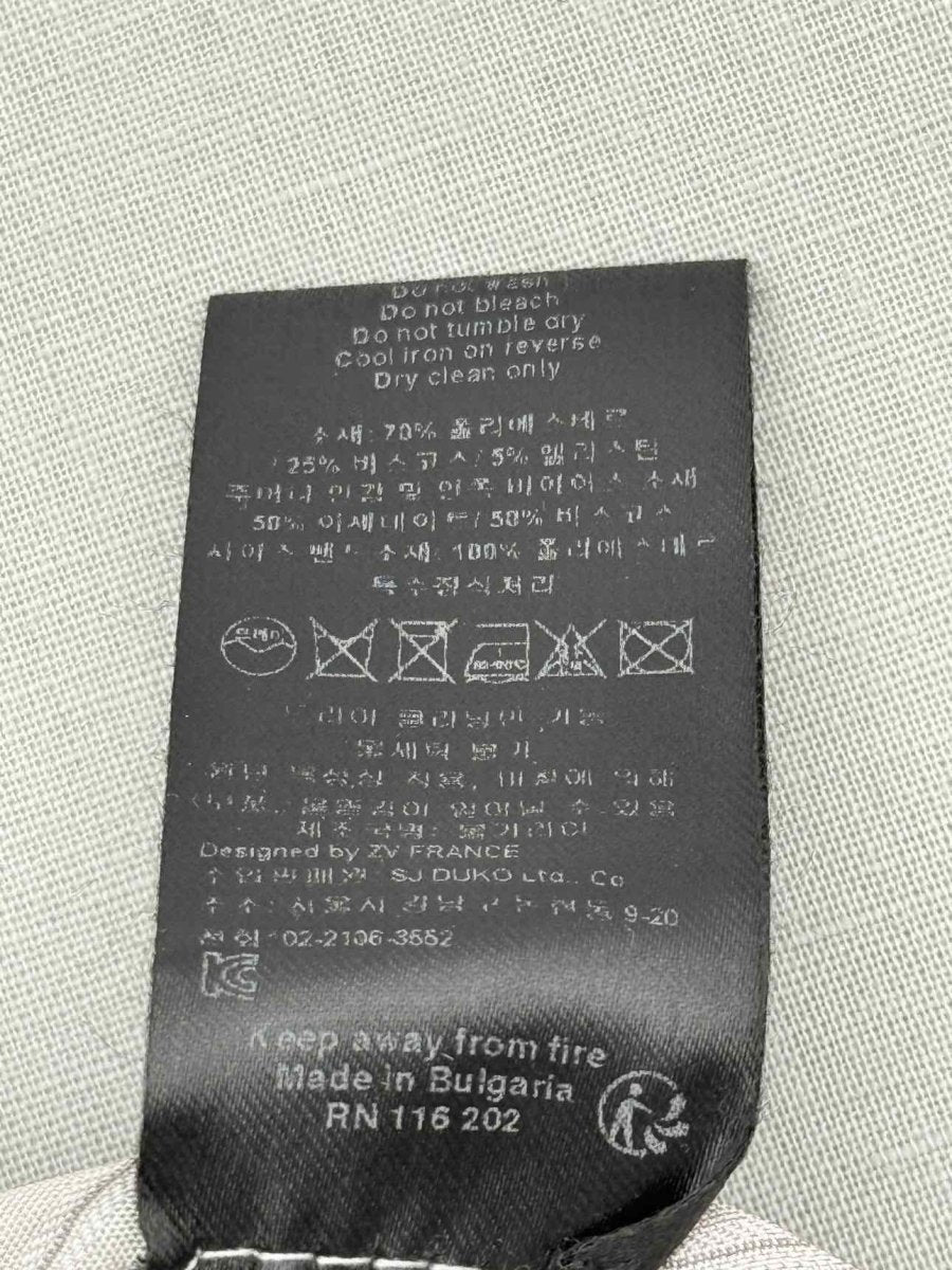 Pre - loved ZADIG & VOLTAIRE Black w/ Red Panel Size 26 Pants at Reems Closet