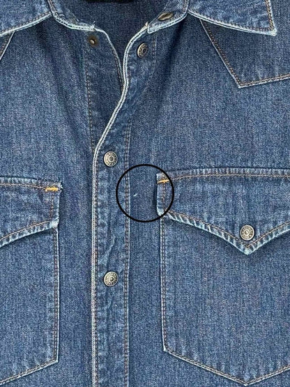 Pre - loved ZADIG & VOLTAIRE Blue Size Large Shirt at Reems Closet