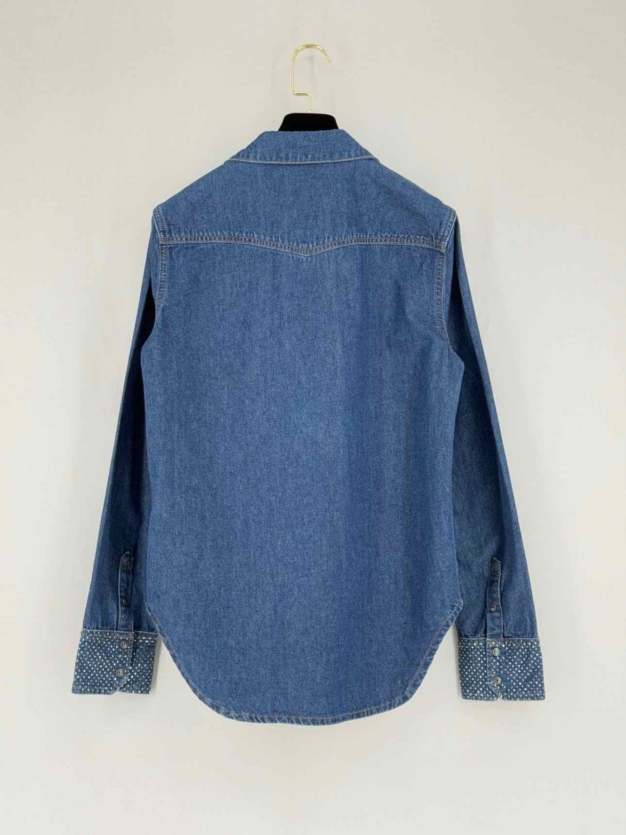 Pre - loved ZADIG & VOLTAIRE Blue Size Large Shirt at Reems Closet