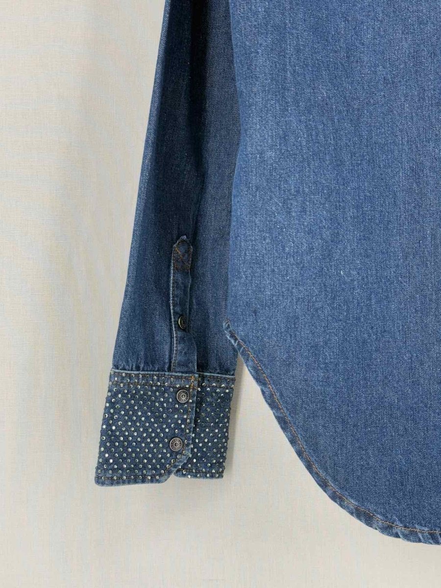 Pre - loved ZADIG & VOLTAIRE Blue Size Large Shirt at Reems Closet