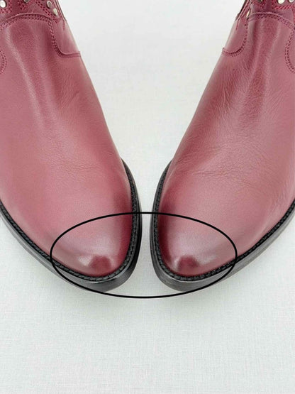 Pre - loved ZADIG & VOLTAIRE Burgundy Size EU 40 Ankle Boots at Reems Closet