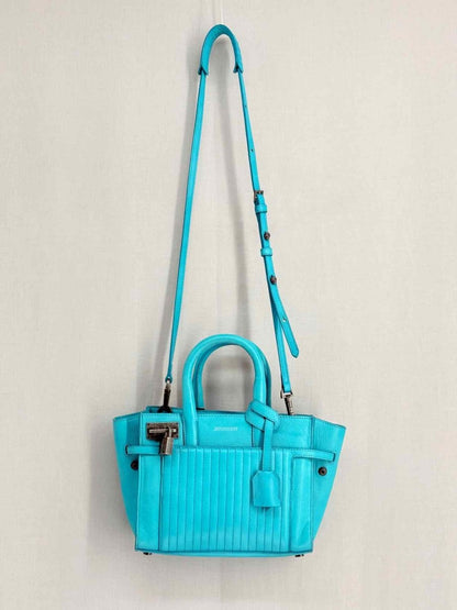 Pre - loved ZADIG & VOLTAIRE Candide Blue Top Handle at Reems Closet