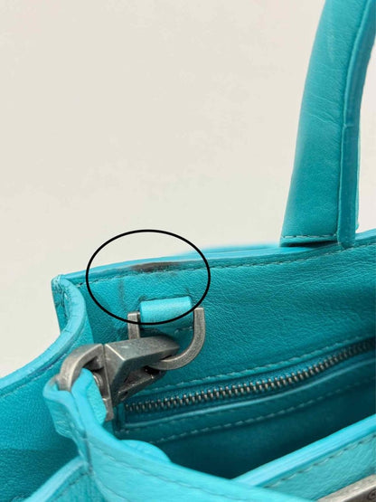 Pre - loved ZADIG & VOLTAIRE Candide Blue Top Handle at Reems Closet