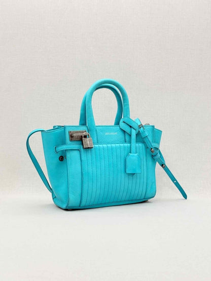 Pre - loved ZADIG & VOLTAIRE Candide Blue Top Handle at Reems Closet