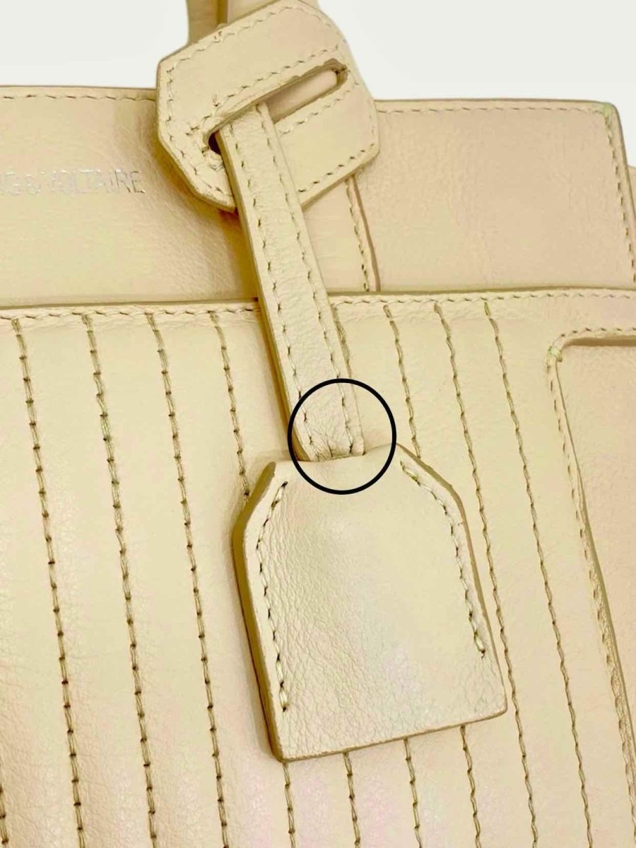 Pre - loved ZADIG & VOLTAIRE Candide Light Peach Tote Bag at Reems Closet